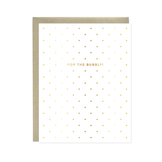 Pop the Bubbly Card